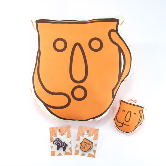 【基本送料込み】はにわぷりんオリジナルグッズ  クッションセット