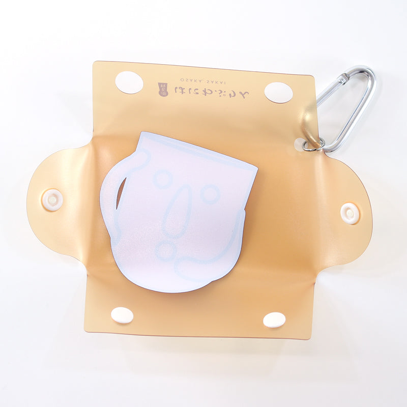 はにわぷりん カラビナ付きクリアケース