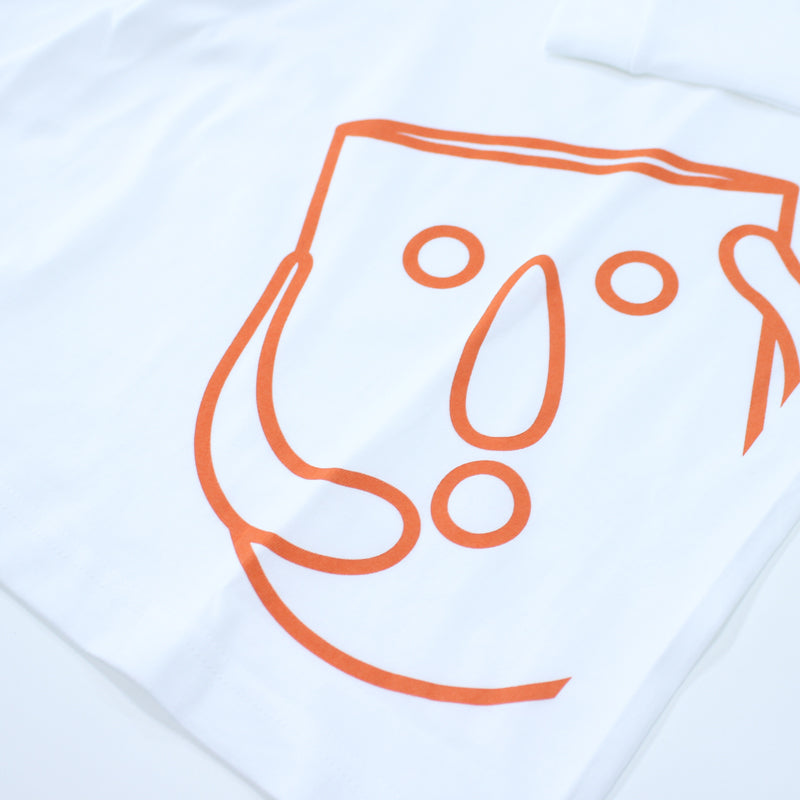 でかはにわ ロングスリーブTシャツ