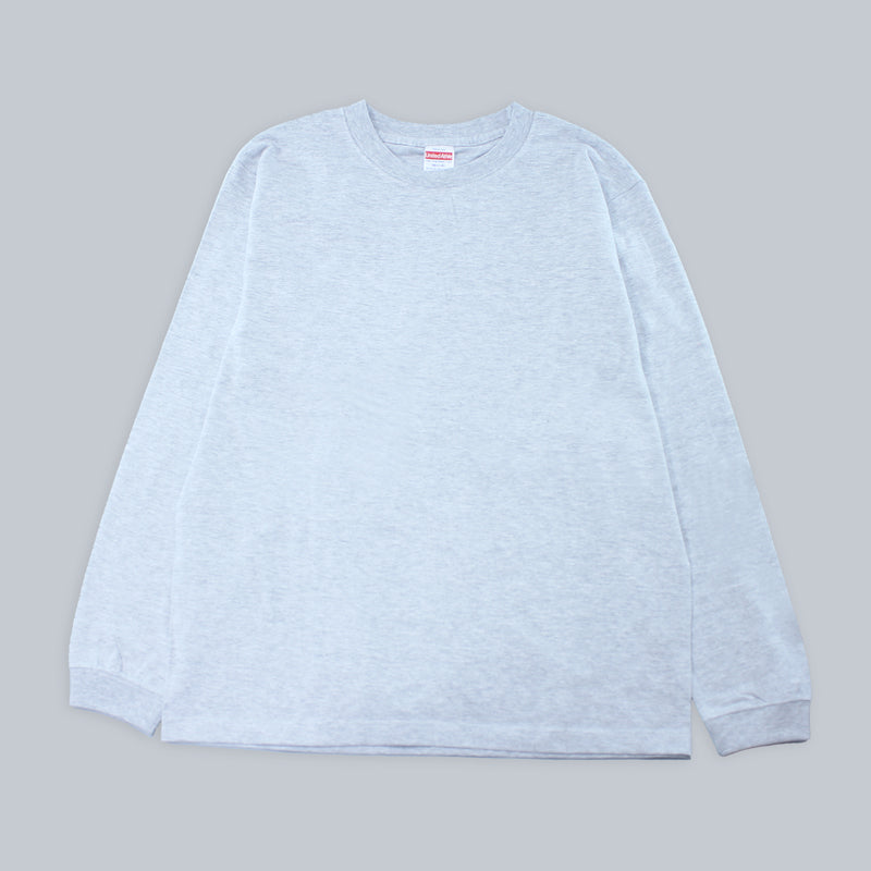 なんでやねん ロングスリーブTシャツ(グレー)